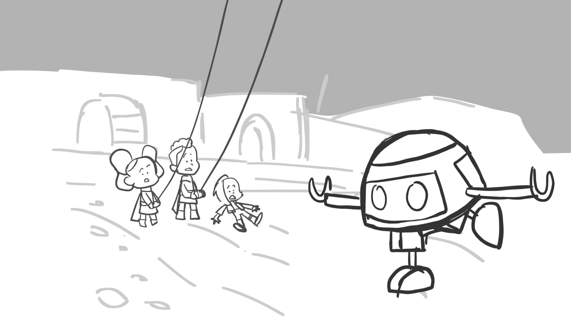 Fun with Nubs — Ep. 119, lámina 101, storyboard by Melissa Ballesteros